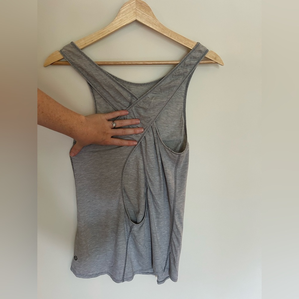 Lululemon open back tank top 6